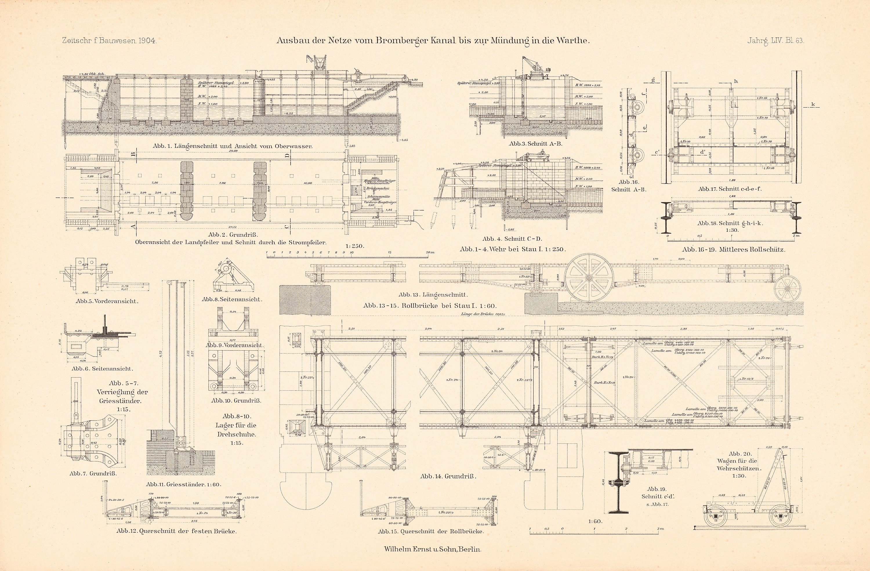 Eine detaillierte Zeichnung eines Zuges, einschließlich seines Motors und Getriebeteils, auf dem Cover eines alten Buches.