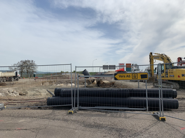 Minister brechen Erdbaustelle für Elbebrücke