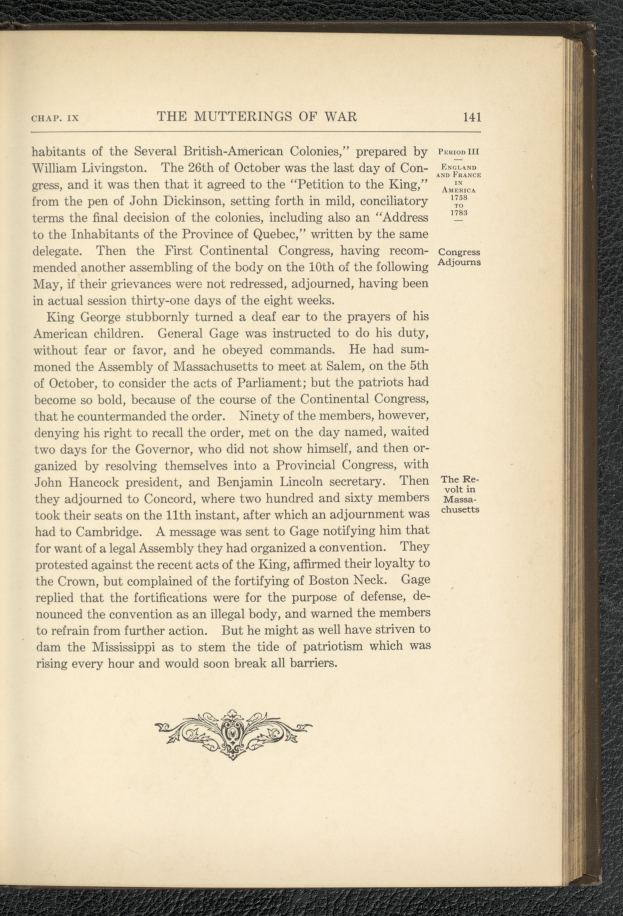 Ein aufgeschlagenes Buch mit dem Titel "Die Gemüter des Krieges" zeigt eine Illustration eines Mannes in Uniform mit Gewehr und Fahne, der in einem Feld mit Bäumen, Bergen und untergehender Sonne steht.