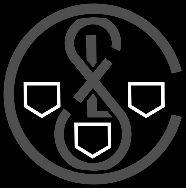 Schwarzes und weißes Logo des Real Madrid Fußballclubs mit einem weißen Anker in einem schwarzen Kreis mit einer weißen Umrandung und dem Text "Real Madrid" darunter.